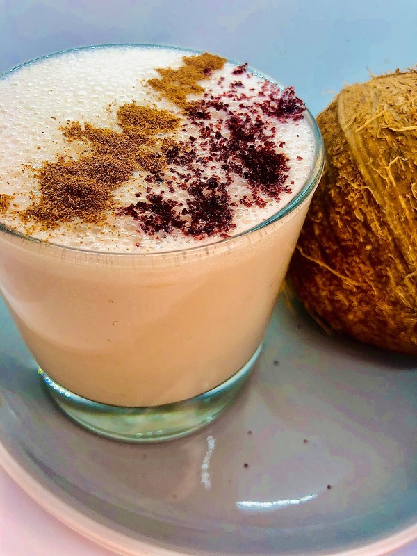 3-Ingredients Coconut Banana Smoothie