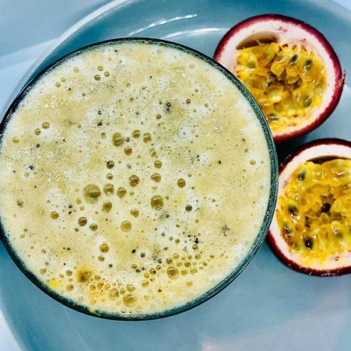 Easy Pineapple Passionfruit Smoothie