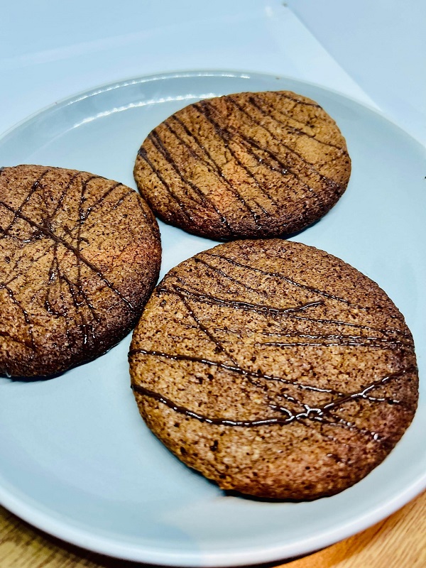 Easy Chocolate Spread Cookies