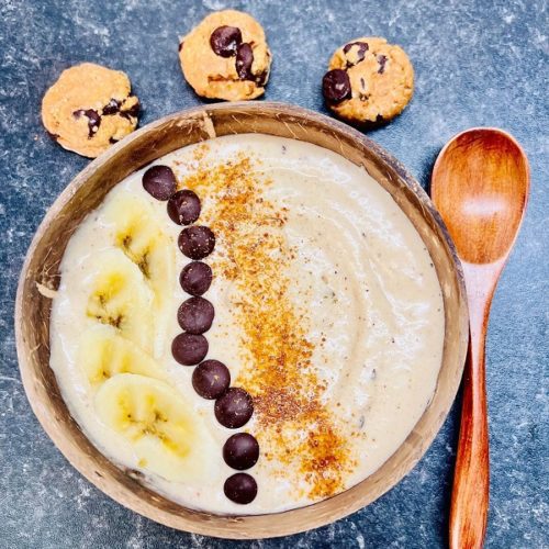Healthy Cookie Dough Smoothie Bowl