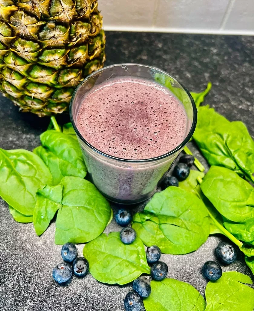 Pineapple Blueberry Smoothie