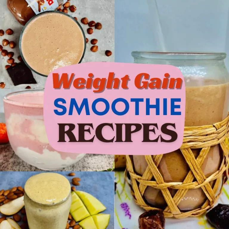 Weight Gain smoothie recipes featured image