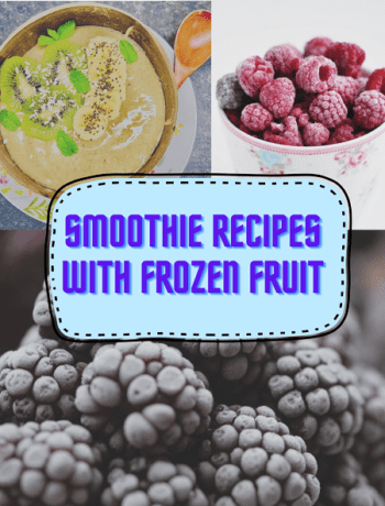 Smoothie Recipes With Frozen Fruit