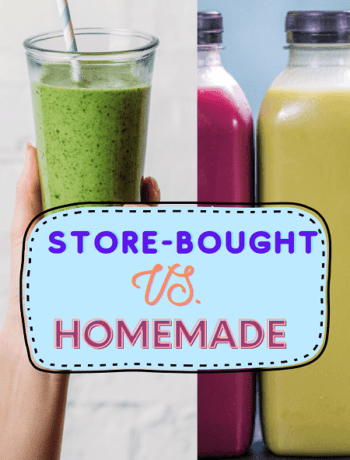 Homemade Smoothies vs Store Bought