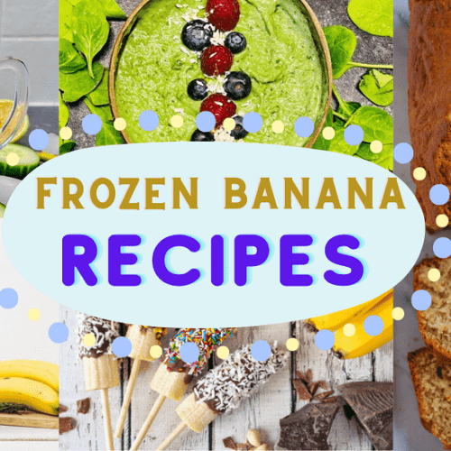 What To Do With Frozen Bananas