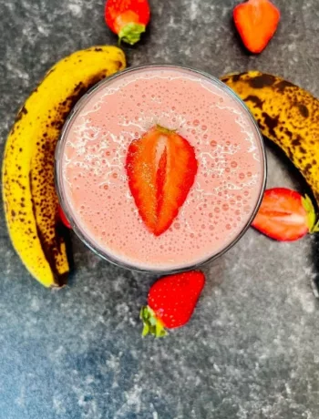 Low Calorie Strawberry Smoothie