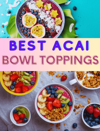Acai Bowl Toppings