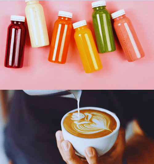 coffee vs smoothies