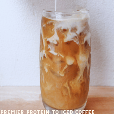 Premier Protein To Iced Coffee
