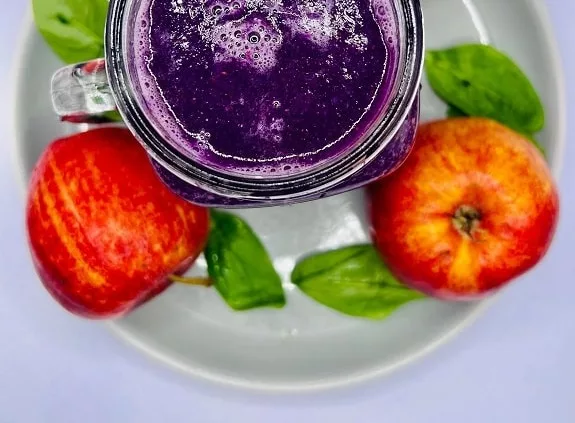 red cabbage smoothie