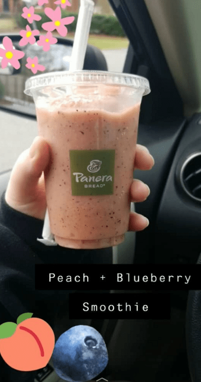 blueberry strawberry smoothie