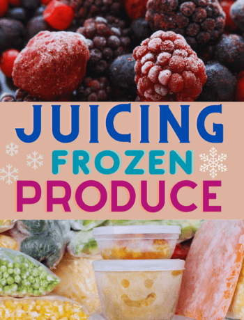 Can I Juice Frozen Fruit And Vegetables