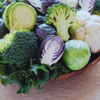 Cruciferous Vegetables in a bowl