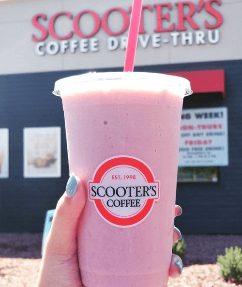 Scooters Strawberry Smoothie