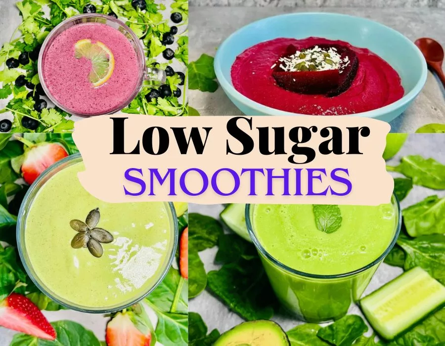 Low Sugar Smoothies featured image