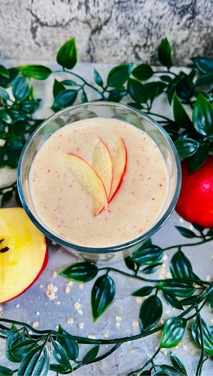 Apple Oats Smoothie For Weight Loss