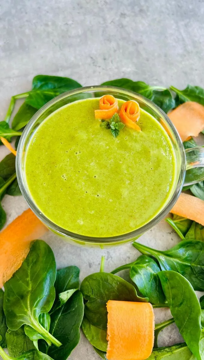 Carrot Spinach Smoothie