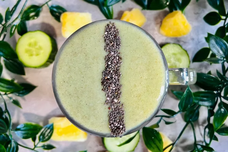 Weight Loss Pineapple Cucumber Smoothie
