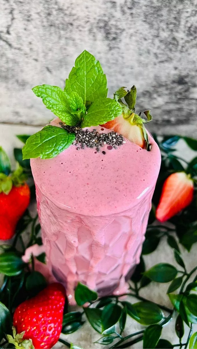 Weight Loss Strawberry Smoothie